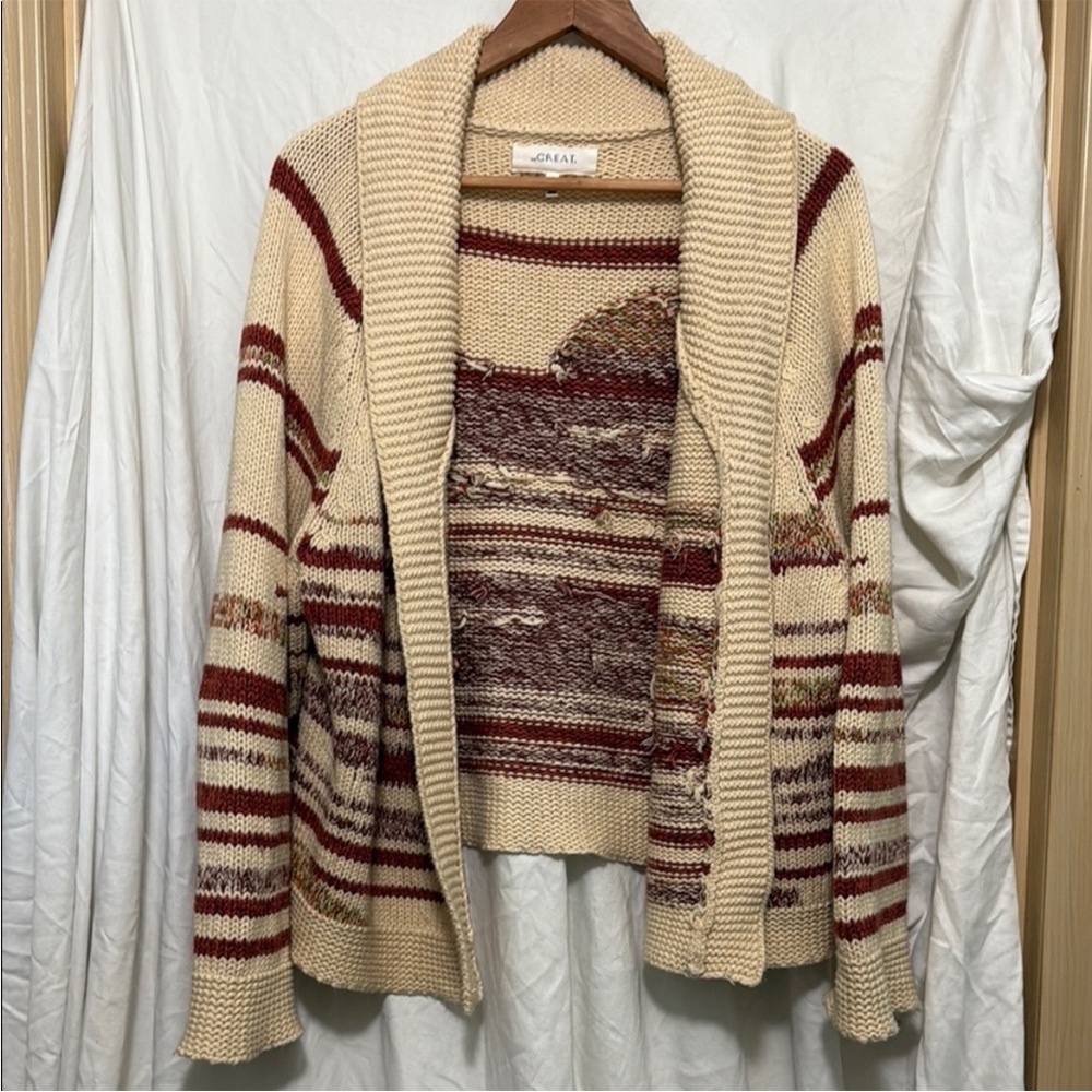 FOUND!
ISO THE GREAT LODGE CARDIGAN L
